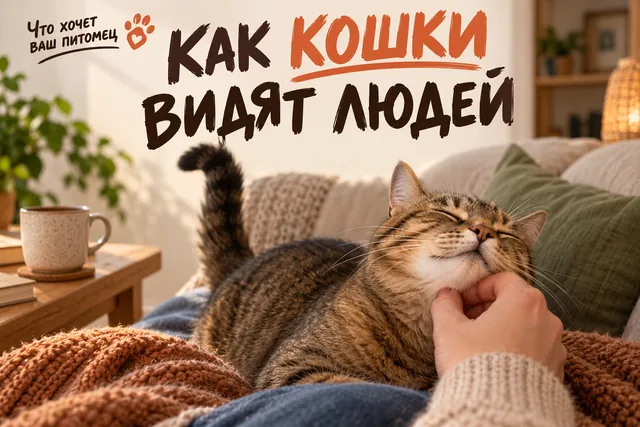 Оказалось, что кошка видит в вас не хозяина, а соседа по квартире