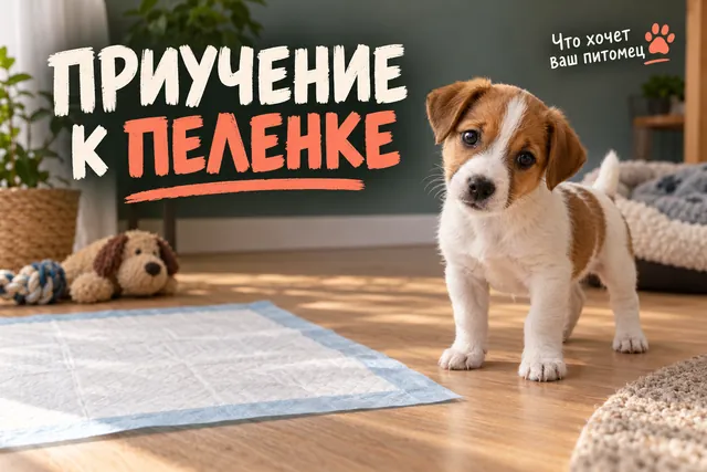 Щенки до 8,5 недели не выбирают «сделать на пол» — акт туалета почти рефлекс