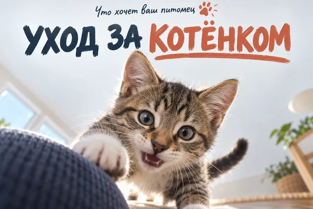Почему котёнок кусается и гоняется за ногами и когда это обычно затихает?