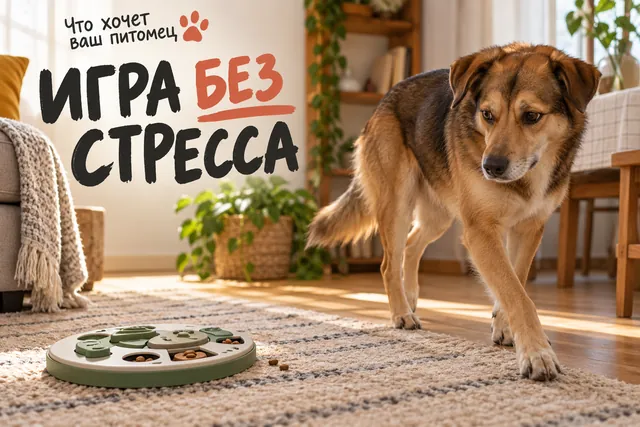 Зачем собаке кормушка-головоломка, если с ней можно просто уйти?