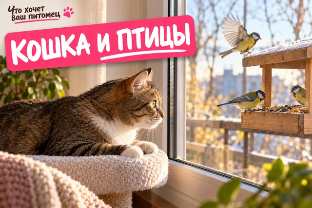 Почему кошка нервничает из-за кормушки на балконе и что делать