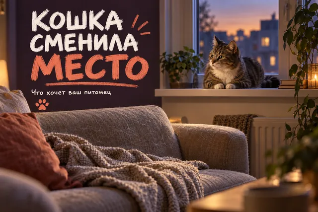 Почему кошка перестала лежать на любимом диване — и когда это просто привычка, а когда сигнал