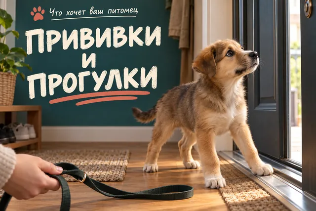 Почему щенку нельзя гулять до второй прививки — и что делать вместо улицы