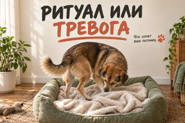 Оказалось, что кружение перед сном — это не просто привычка, а проверка поверхности на змей и колючки.