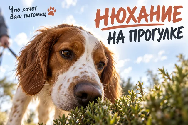 Нюхание куста — не каприз, а чтение собачьей газеты: до 7 вдохов в секунду