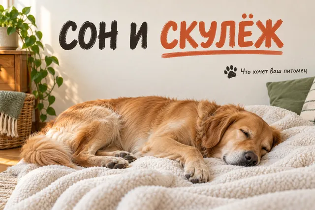 Почему собака скулит во сне: стоит ли её будить и когда нужен ветеринар