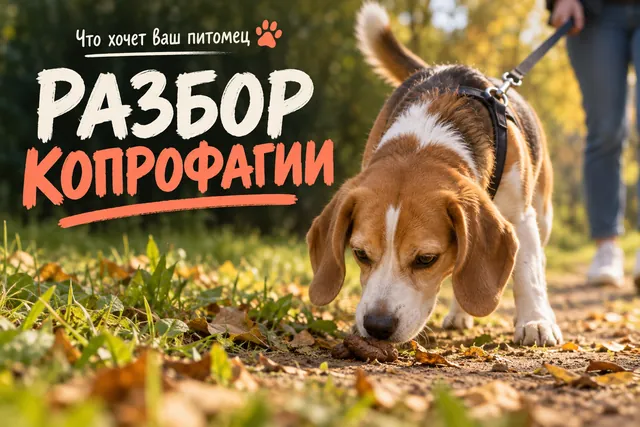 Почему собаки едят какашки: 5 причин и когда бить тревогу