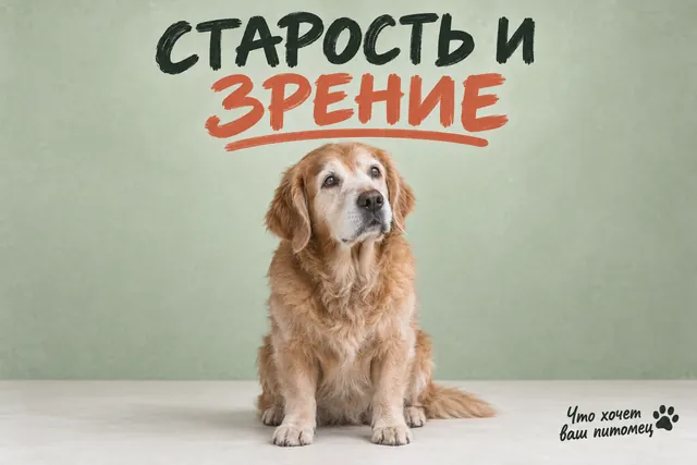 Пожилая собака спотыкается дома: как заметить слепоту и помочь
