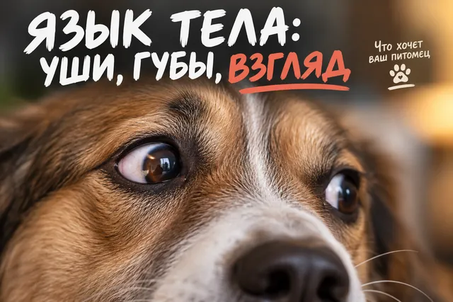 Почему питомец напряжён, хотя не рычит и не шипит: читаем уши, губы и взгляд