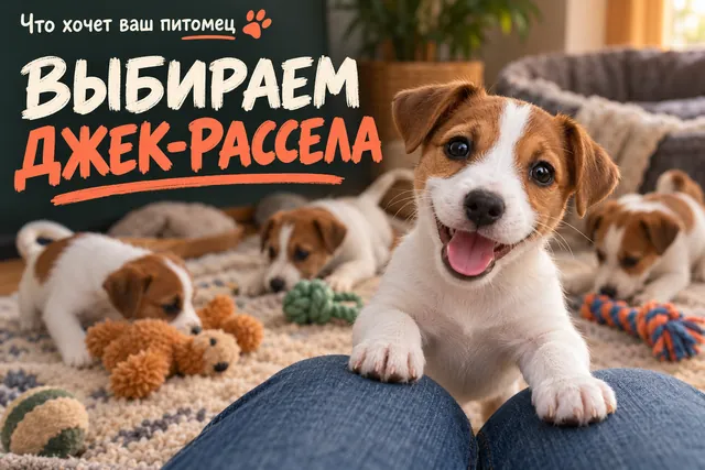 Почему самый бойкий щенок джек-рассела не всегда подходит семье и как сделать выбор