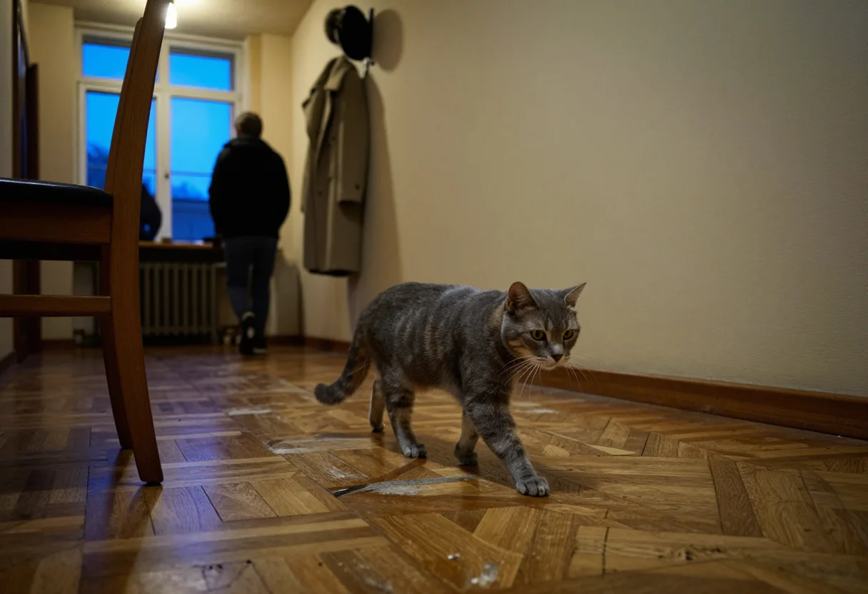 Усы помогают кошке ориентироваться в темноте