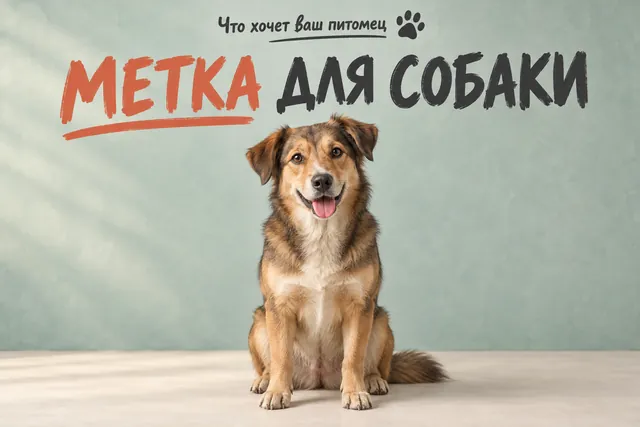 Почему постоянная метка надёжнее ошейника, если собака потерялась?